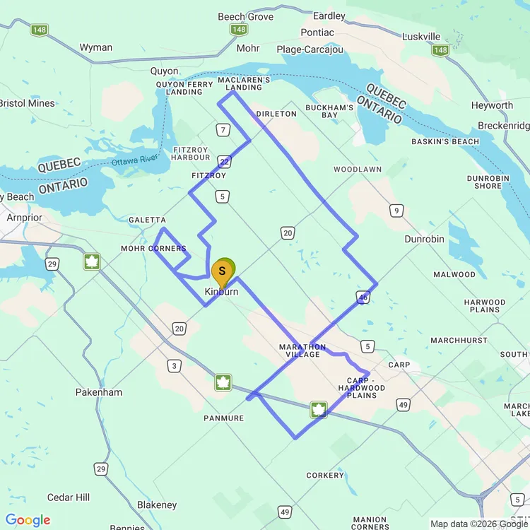 Map of Fall Grally with the gang