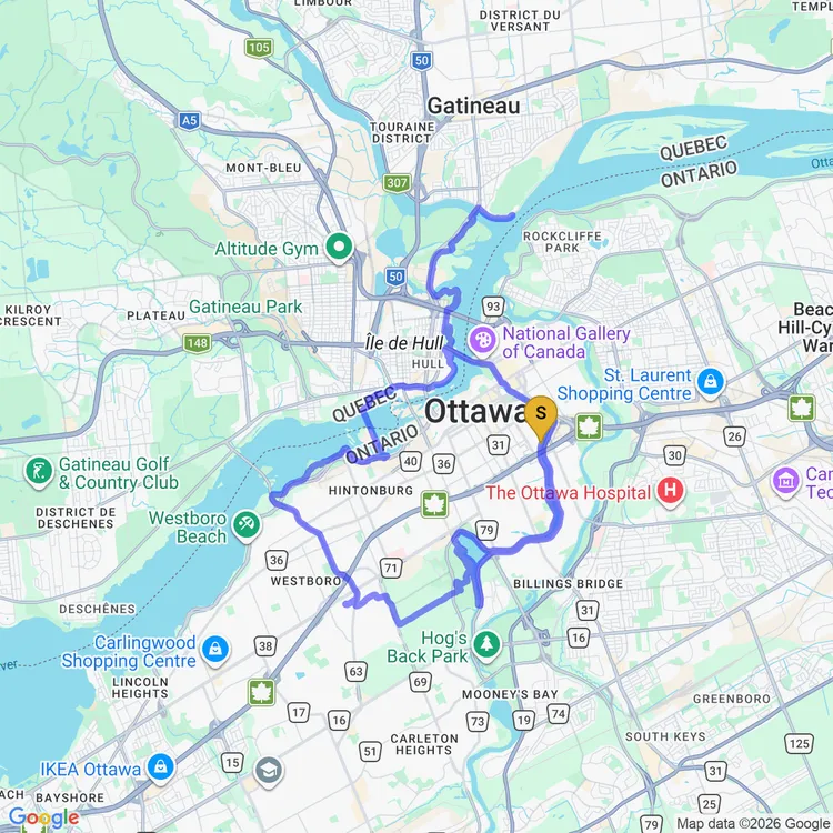 Map of bike partaayyyyyy